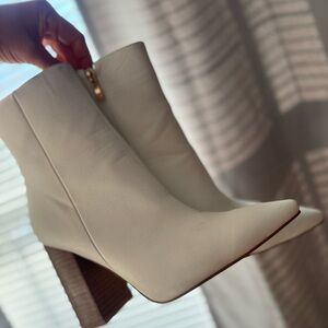 Billini Cream Ankle Boots